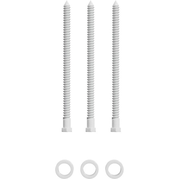 Ekena Millwork Barnfold 2-Door 1/2" Extension Kit, Rocket White GB6007M2ERW - main